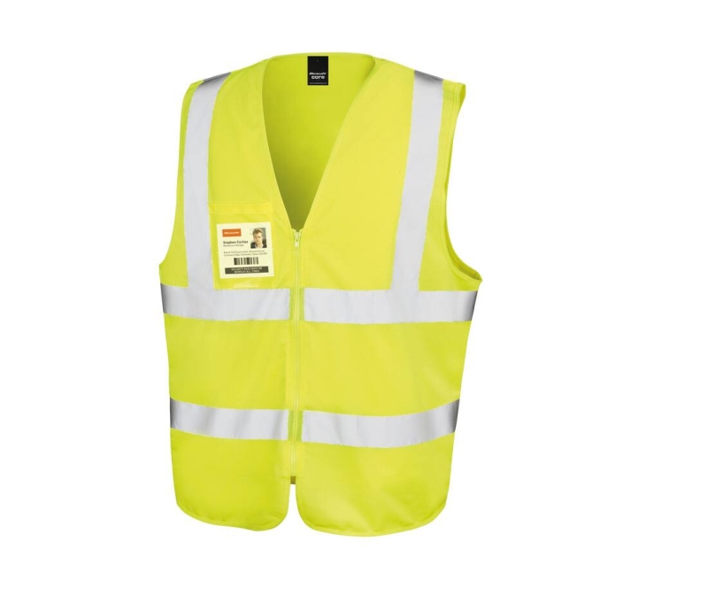 Gilet Haute Visibilité Unisexe Result R202X personnalisable | Webshirt